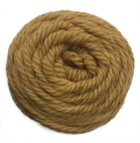 golden fleece - 16 ply Australian eco wool yarn 50g, camel